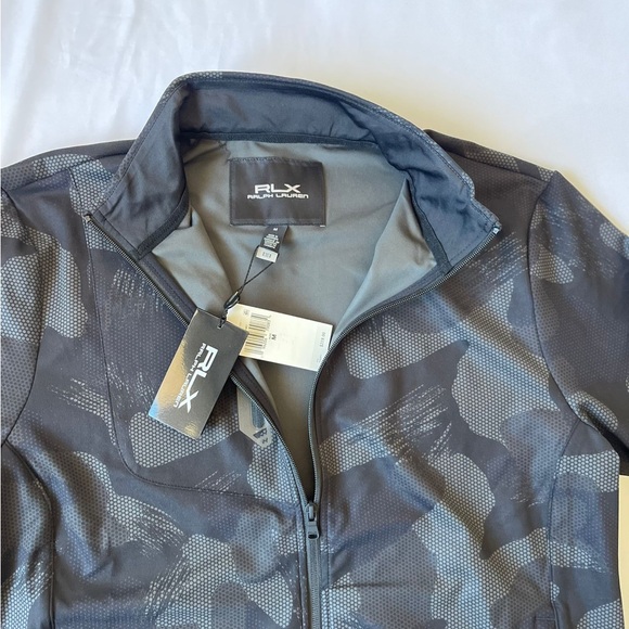 RLX Ralph Lauren Quarter Zip Peached Jersey Pullover - Picture 3 of 4